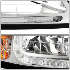 99-04 Ford Mustang LED DRL Bar Headlights - Chrome / Amber 12 99-04 Ford Mustang LED DRL Bar Headlights - Chrome / Amber -High-Efficiency Car Light Store 99 04 ford mustang led drl bar headlights chrome amber 146