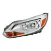 [Halogen Model] 2012-2014 Ford Focus W/Chrome Trim Headlight OE Style Driver Side