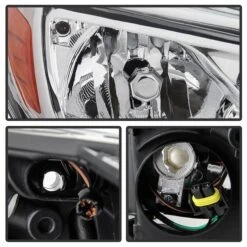 [Halogen Model] 2012-2014 Ford Focus W/Chrome Trim Headlight OE Style Passenger Side -High-Efficiency Car Light Store halogen model 2012 2014 ford focus w chrome trim headlight oe style passenger side 79