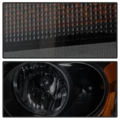 HID Combo 04-05 Dodge Durango OEM Style Replacement Headlights - Black Smoked -High-Efficiency Car Light Store hid combo 04 05 dodge durango oem style replacement headlights black smoked 24