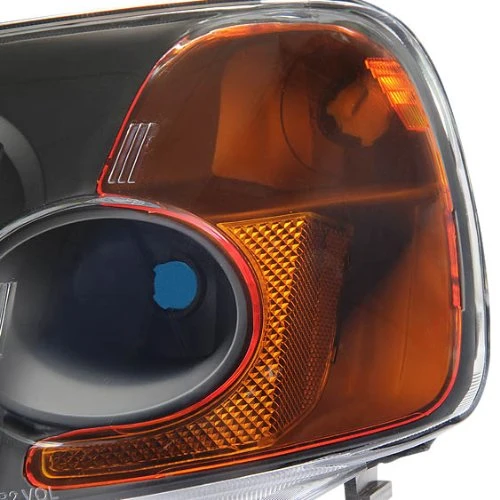 HID Combo 01-03 Honda Civic 2D / 4D Crystal Replacement Headlights - Black 3 HID Combo 01-03 Honda Civic 2D / 4D Crystal Replacement Headlights - Black - Image 3