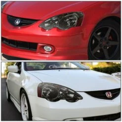 HID Combo 02-04 Acura RSX JDM Style Crystal Headlights - Smoked -High-Efficiency Car Light Store hid xenon 02 04 acura rsx jdm style crystsal headlights smoked 162