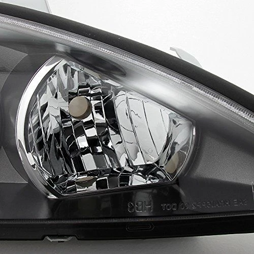 HID Combo 02-04 Toyota Camry Crystal Headlights - Black 2 HID Combo 02-04 Toyota Camry Crystal Headlights - Black - Image 2