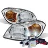HID Combo 05-10 Chevy Cobalt Factory Style Crystal Headlights - Chrome