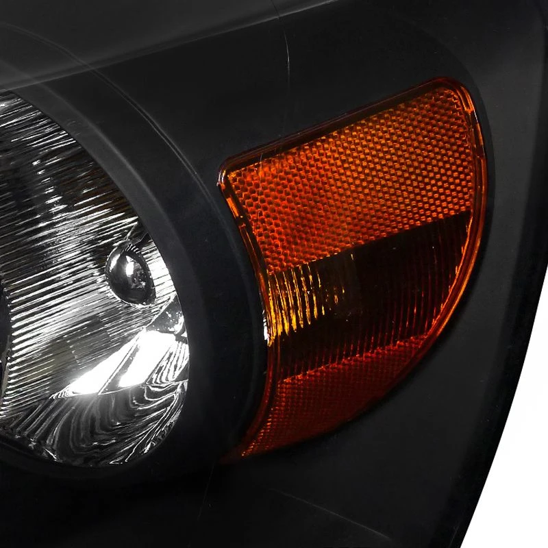 HID Combo 06-08 Dodge Ram 1500 2500 3500 Crystal Headlights - Black 2 HID Combo 06-08 Dodge Ram 1500 2500 3500 Crystal Headlights - Black - Image 2