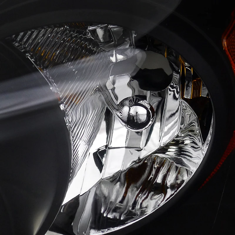 HID Combo 06-08 Dodge Ram 1500 2500 3500 Crystal Headlights - Black 3 HID Combo 06-08 Dodge Ram 1500 2500 3500 Crystal Headlights - Black - Image 3