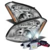 HID Combo 07-08 Nissan Maxima [Halogen Model] Replacement Projector Headlights - Chrome