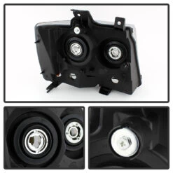 HID Combo 07-14 Chevy Suburban Tahoe Avalanche Crystal Replacement Headlights - Black -High-Efficiency Car Light Store hid xenon 07 14 chevy suburban tahoe avalanche crystal replacement headlights black 201