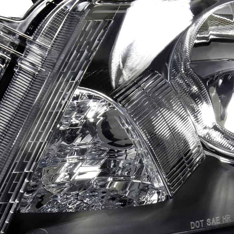 HID Combo 08-12 Honda Accord 4-Door Sedan Crystal Headlights - Black 4 HID Combo 08-12 Honda Accord 4-Door Sedan Crystal Headlights - Black - Image 4