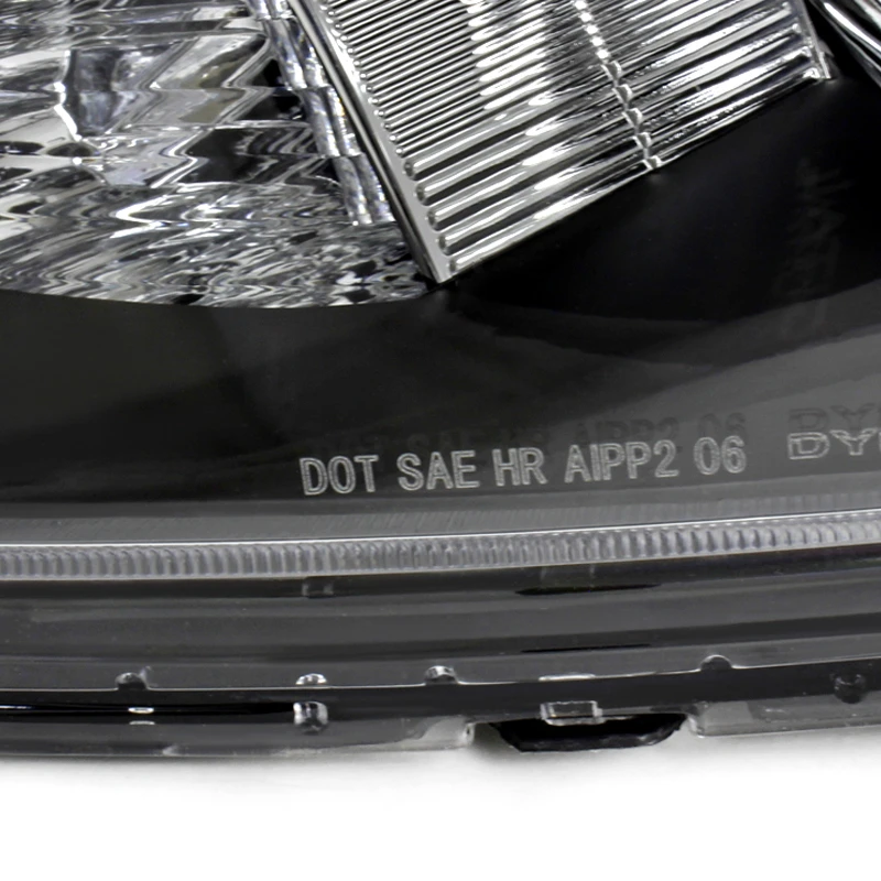 HID Combo 08-12 Honda Accord 4-Door Sedan Crystal Headlights - Black 5 HID Combo 08-12 Honda Accord 4-Door Sedan Crystal Headlights - Black - Image 5