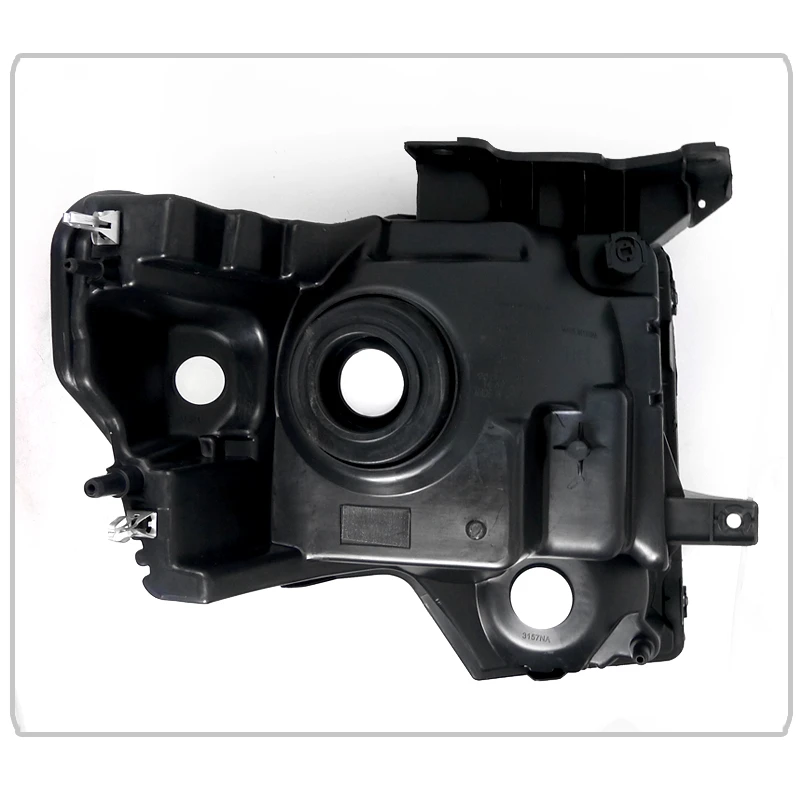 HID Combo 09-14 Ford F150 Pickup Euro Crystal Headlights - Smoked 2 HID Combo 09-14 Ford F150 Pickup Euro Crystal Headlights - Smoked - Image 2