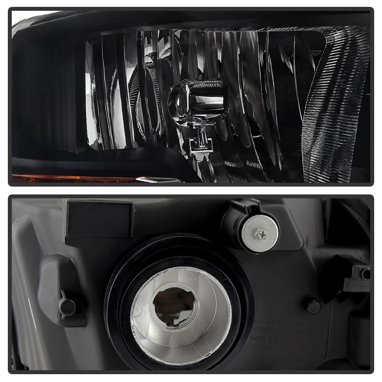 HID Combo 09-16 Dodge RAM 1500 2500 3500 Crystal Replacement Headlights - Black Smoked 3 HID Combo 09-16 Dodge RAM 1500 2500 3500 Crystal Replacement Headlights - Black Smoked - Image 3