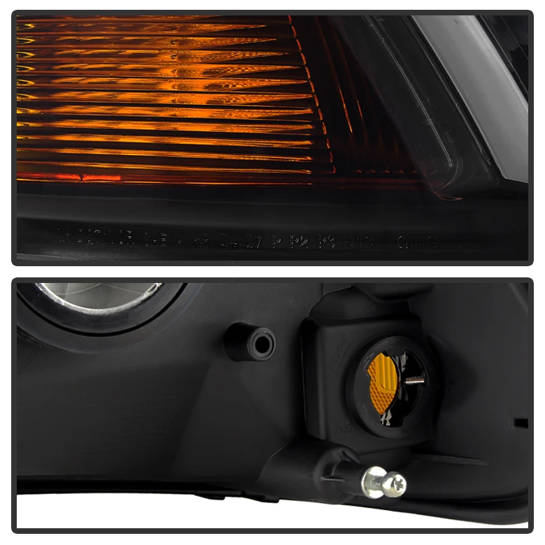 HID Combo 09-16 Dodge RAM 1500 2500 3500 Crystal Replacement Headlights - Black Smoked 5 HID Combo 09-16 Dodge RAM 1500 2500 3500 Crystal Replacement Headlights - Black Smoked - Image 5