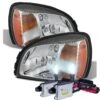 HID Combo 2000-2005 Cadillac Deville Replacement Crystal Headlights - Chrome
