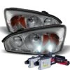 HID Combo 2004-2008 Chevy Malibu Replacement Crystal Headlights - Smoked
