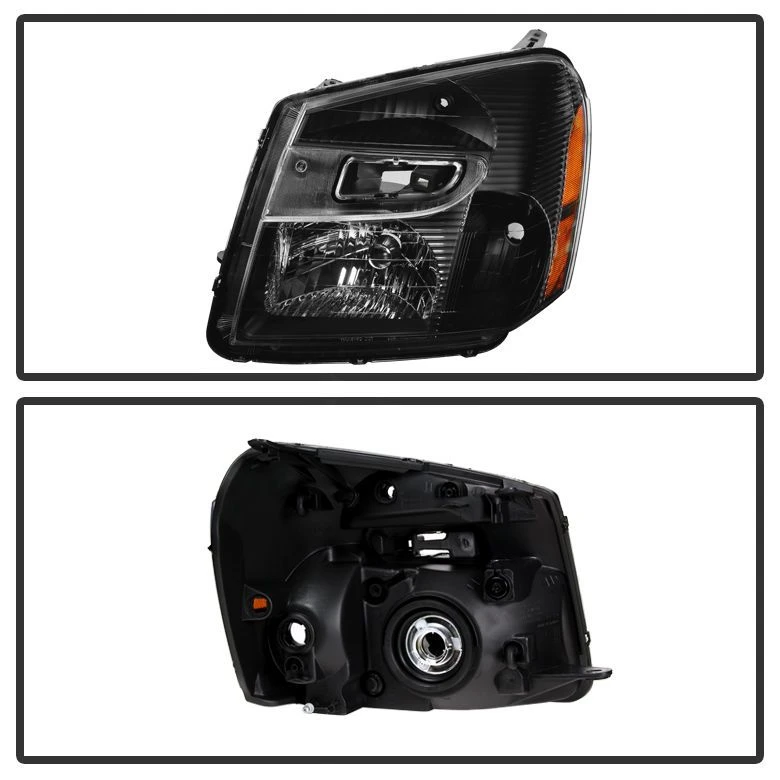 HID Combo 2005-2009 Chevy Equinox Replacement Crystal Headlights - Chrome 2 HID Combo 2005-2009 Chevy Equinox Replacement Crystal Headlights - Chrome - Image 2