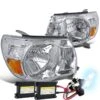 HID Combo 2005-2011 Tacoma Pre/X-Runner 2WD/4WD Crystal Headlights - Chrome