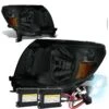 HID Combo 2005-2011 Tacoma Pre/X-Runner 2WD/4WD Crystal Headlights - Smoked