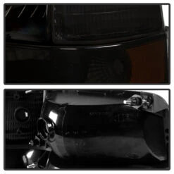 HID Combo 92-96 Ford F150 F250 F350 Bronco Crystal Replacement Headlights - Black Smoked -High-Efficiency Car Light Store hid xenon 92 96 ford f150 f250 f350 bronco crystal replacement headlights black smoked 160