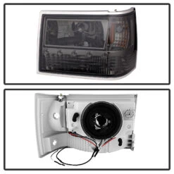 HID Combo 93-98 Jeep Grand Cherokee Euro Style LED Crystal Headlights - Smoked 11 HID Combo 93-98 Jeep Grand Cherokee Euro Style LED Crystal Headlights - Smoked -High-Efficiency Car Light Store hid xenon 93 98 jeep grand cherokee euro style led crystal headlights smoked 175