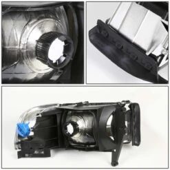 HID Combo 94-01 Dodge RAM 1500 2500 3500 OEM Style Crystal Headlights - Chrome -High-Efficiency Car Light Store hid xenon 94 01 dodge ram 1500 2500 3500 oem style crystal headlights chrome 150