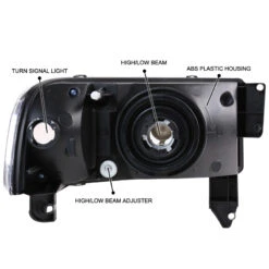 HID Combo 94-01 Dodge Ram Truck 1-Piece Crystal Headlights - Black 11 HID Combo 94-01 Dodge Ram Truck 1-Piece Crystal Headlights - Black -High-Efficiency Car Light Store hid xenon 94 01 dodge ram truck 1 piece crystal headlights black 214