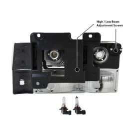 HID Combo 94-98 GMC C10 Yukon Sierra Suburban 8-Piece Headlights - Black 13 HID Combo 94-98 GMC C10 Yukon Sierra Suburban 8-Piece Headlights - Black -High-Efficiency Car Light Store hid xenon 94 98 gmc c10 yukon sierra suburban 8 piece headlights black 170