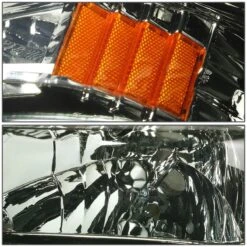 HID Combo 97-03 Dodge Dakota / 98-03 Durango 4pcs Replacement Headlights Set - Smoked -High-Efficiency Car Light Store hid xenon 97 03 dakota durango crystal headlights smoked 140