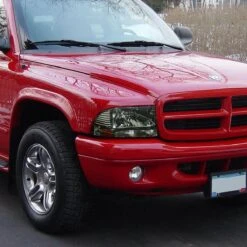 HID Combo 97-03 Dodge Dakota / 98-03 Durango 4pcs Replacement Headlights Set - Smoked -High-Efficiency Car Light Store hid xenon 97 03 dakota durango crystal headlights smoked 146