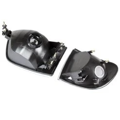 HID Combo 97-03 Ford F150 / Expedition Crystal Headlights + Corner - Black 12 HID Combo 97-03 Ford F150 / Expedition Crystal Headlights + Corner - Black -High-Efficiency Car Light Store hid xenon 97 03 ford f150 expedition crystal headlights corner black 187