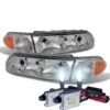 HID Combo 97-05 Buick Century / Regal Replacement Crystal Headlights - Chrome