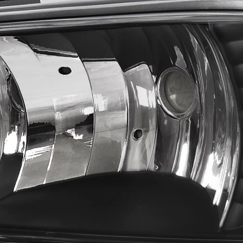 HID Combo 98-04 Chevy S10 Pickup / Blazer Crystal Headlights + LED Bumper Parking Lights - Black 2 HID Combo 98-04 Chevy S10 Pickup / Blazer Crystal Headlights + LED Bumper Parking Lights - Black - Image 2