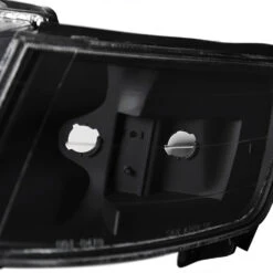 1994-1997 Honda Accord JDM Style Headlights With Corner Lens - Black -High-Efficiency Car Light Store spec d 1994 1997 honda accord jdm style headlights with corner lens black 121