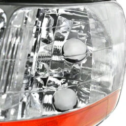 1998-2002 Honda Accord Replacement Crystal Headlights - Chrome -High-Efficiency Car Light Store spyder 1998 2002 honda accord replacement crystal headlights chrome 125