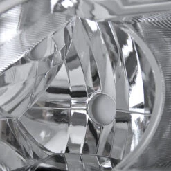 2003-2007 Honda Accord 2/4 Door JDM Style Crystal Headlights - Chrome -High-Efficiency Car Light Store spyder 2003 2007 honda accord 2 4 door jdm style crystal headlights chrome 158