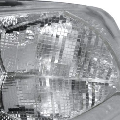 2003-2007 Honda Accord 2/4 Door JDM Style Crystal Headlights - Chrome -High-Efficiency Car Light Store spyder 2003 2007 honda accord 2 4 door jdm style crystal headlights chrome 161