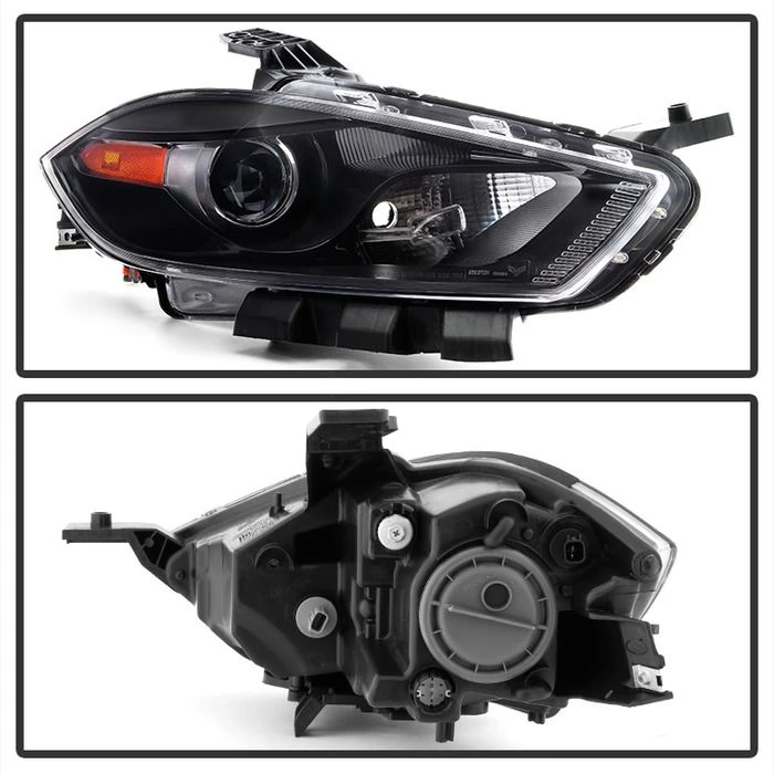 Dodge Dart 13-15 Hid Models Only (Not Fit Halogen Model ) Passenger Side Projector Headlight -OEM Right - Black 2 Dodge Dart 13-15 Hid Models Only (Not Fit Halogen Model ) Passenger Side Projector Headlight -OEM Right - Black - Image 2