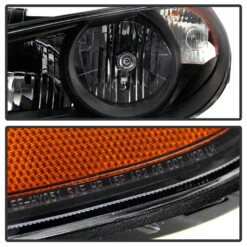 Hyundai Elantra 2007-2010 OEM Style Headlights - Black -High-Efficiency Car Light Store spyder hd jh hyel07 am bk hyundai elantra 2007 2010 oem style headlights black 107