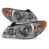 Hyundai Elantra 2007-2010 OEM Style Headlights - Chrome