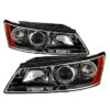 06-08 Hyndai Sonata OEM Style Headlights - Black