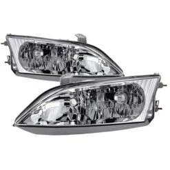 97-01 Lexus ES300 Halogen Models OEM Style Headlights - Chrome140