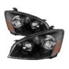 Nissan Altima 05-06 Halogen Model Only ( Does Not Fit HID Model ) OEM Style Headlights - Black
