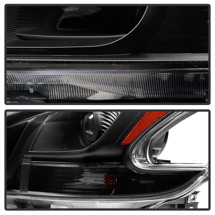 2009-2014 Nissan Maxima Projector Headlights - Black 3 2009-2014 Nissan Maxima Projector Headlights - Black - Image 3