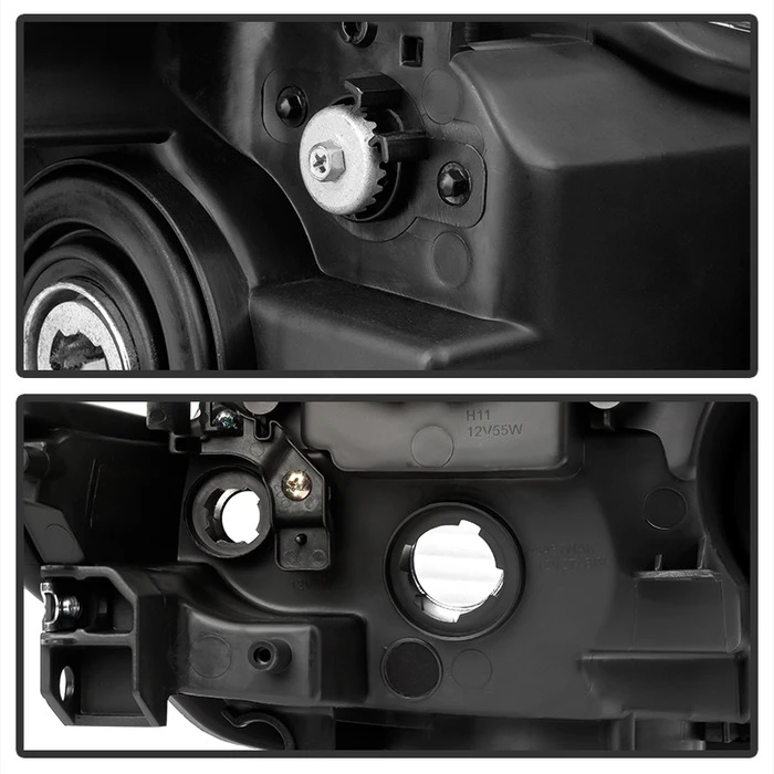 2009-2014 Nissan Maxima Projector Headlights - Black 4 2009-2014 Nissan Maxima Projector Headlights - Black - Image 4