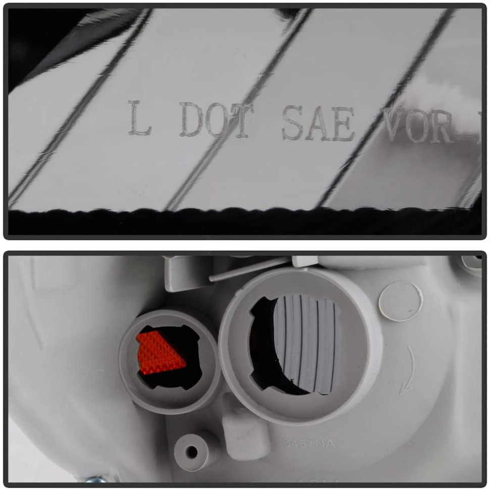 Toyta Camry 07-09 ( US Built Models Only Does Not Fit Hybrid Models ) OEM Style Headlights - Black Smoked 4 Toyta Camry 07-09 ( US Built Models Only Does Not Fit Hybrid Models ) OEM Style Headlights - Black Smoked - Image 4