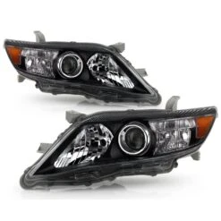 2010-2011 Toyota Camry Headlights Headlamp - Black