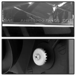 06-09 Toyota Prius [Halogen Model] Headlight Assembly (Driver & Passenger Side) - Black Amber -High-Efficiency Car Light Store spyder hd jh tpri06 am bk toyota prius halogen models only 06 09 don t fit hid models oem style headlights black 77