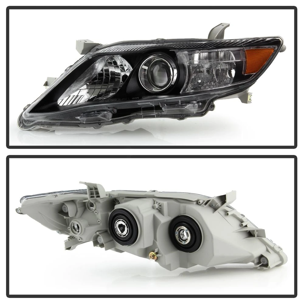 2010-2011 Toyota Camry Headlights Headlamp - Black 2 2010-2011 Toyota Camry Headlights Headlamp - Black - Image 2