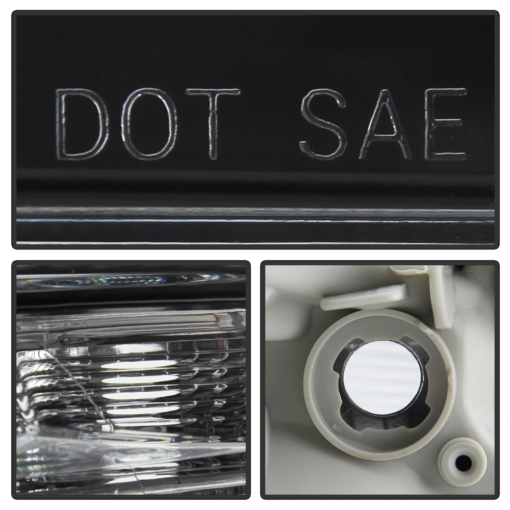 2010-2011 Toyota Camry Headlights Headlamp - Black 4 2010-2011 Toyota Camry Headlights Headlamp - Black - Image 4